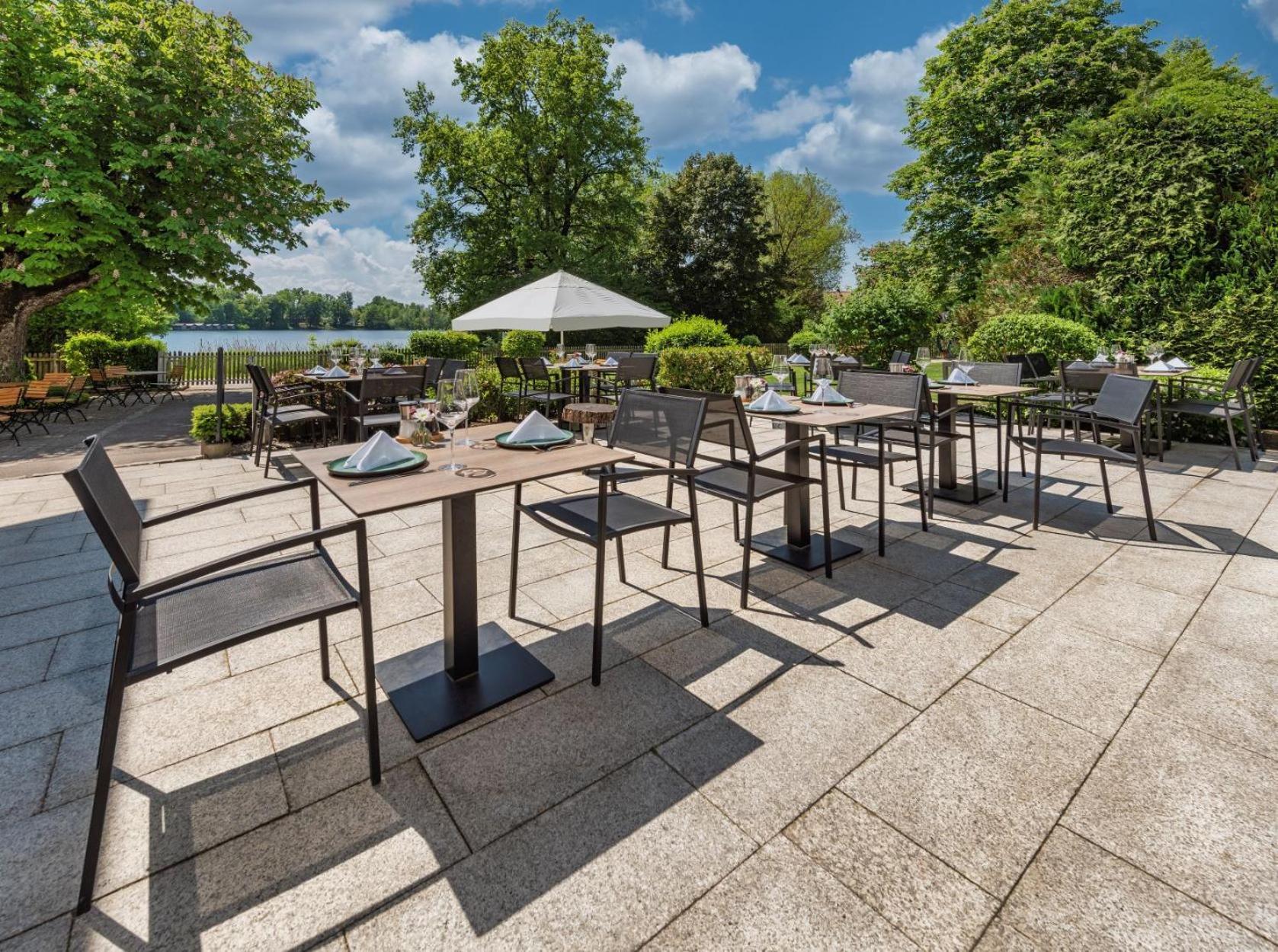 Sopherl Am See - Fruehstueck Auf Der Seeterrasse, Sehr Ruhig Und Wunderschoen Am See, 3 Minuten Nach Oberpfaffenhofen, Viele Radtouren, Restaurants & Cafes In Der Umgebung Weßling Dış mekan fotoğraf